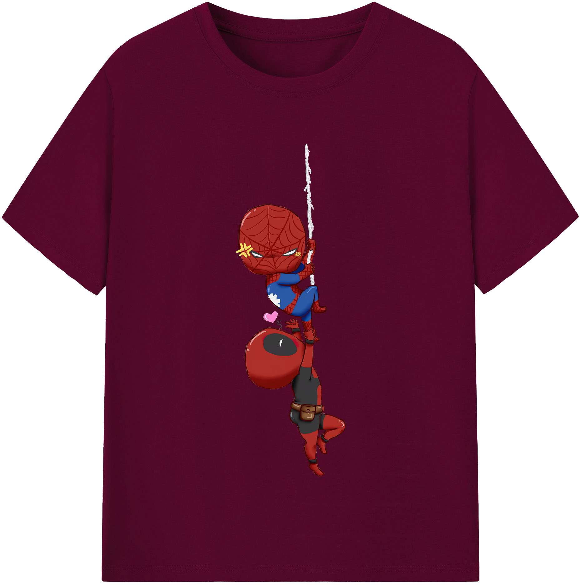 （画像用） Deadpool デッドプール レディースカジュアルプリントTシャツ（綿100％）